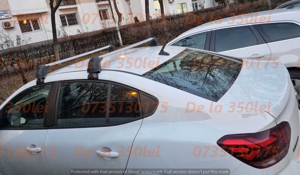 Bare transversale portbagaj ALUMINIU wingbar DACIA LOGAN SANDERO 3 III