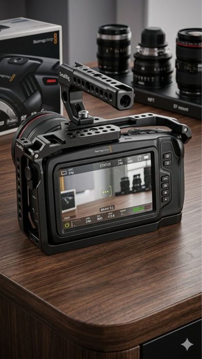 Black magic Pocket Cinema Camera 4k (BMPCC 4k)