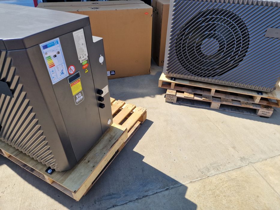 Високотемпературна термопомпа 10 - 14kw R290 до 75 градуса