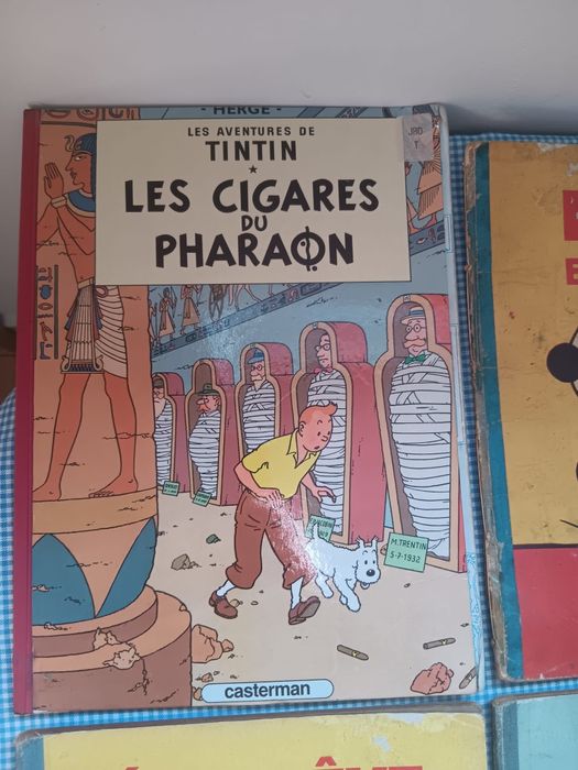 Lot vechi benzi desene animate Felix si Tintin, in  Franceza, anii 30