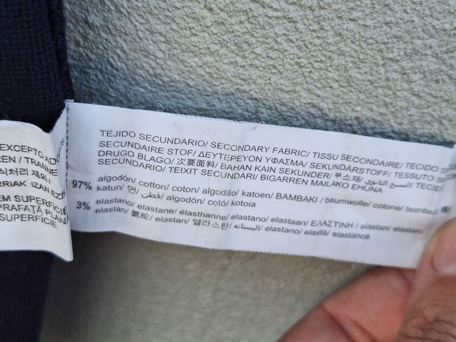 **Pull&Bear Blue | talie 78 cm | pantaloni sport, barbat | 38 - 40 | M