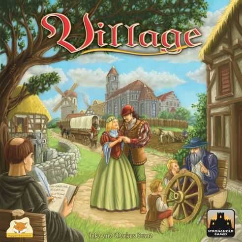 The village boardgame - joc de societate medieval