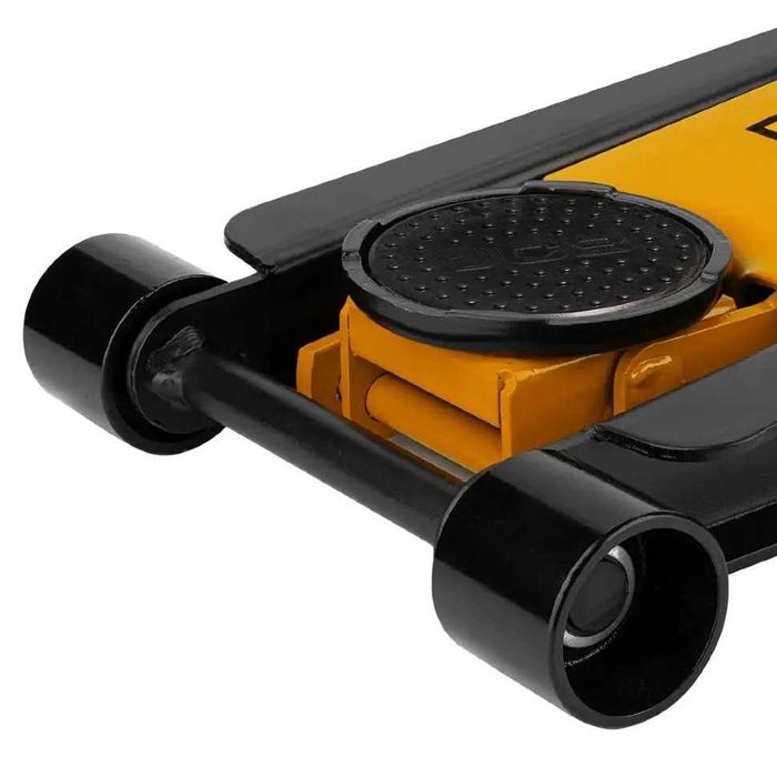 Супер цена !!! Нископрофилен крик крокодил 4 тона с педал 75 – 505 мм JCB