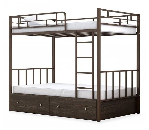Двухъярусная кровать Loft krovat темир крават metal kalavat Kanada