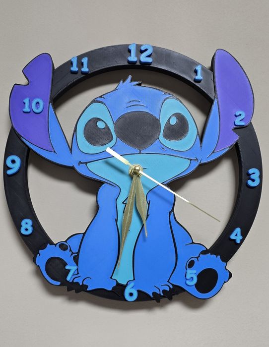 3D детски  стенни часовници