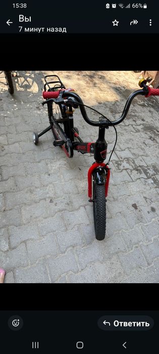 Новый велосипед  сатылады