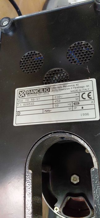 Rasnita cafea Rancilio MD50 - cutite 64mm, motor 450W, corp inox si aluminiu