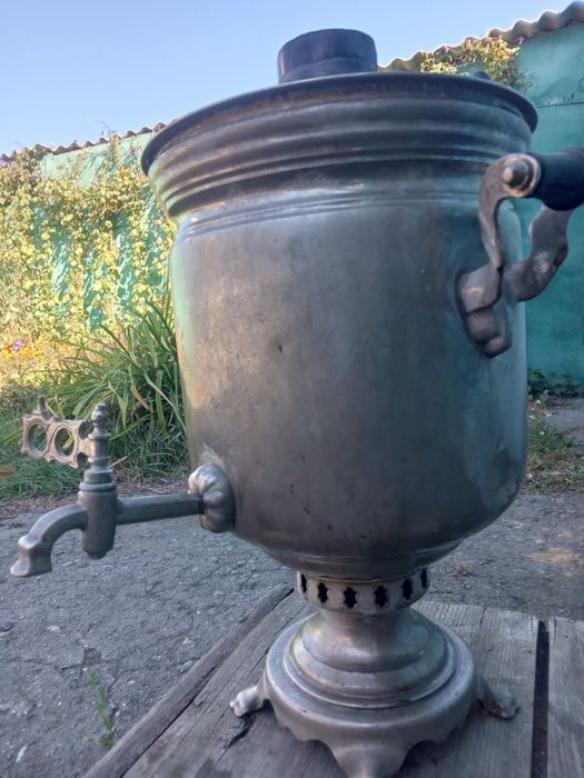 Самовар СССР на дровах