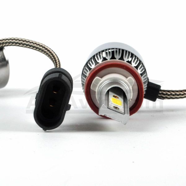 ЛЕД крушки С6 за фарове H11/Н8/Н9 36W 3800LM