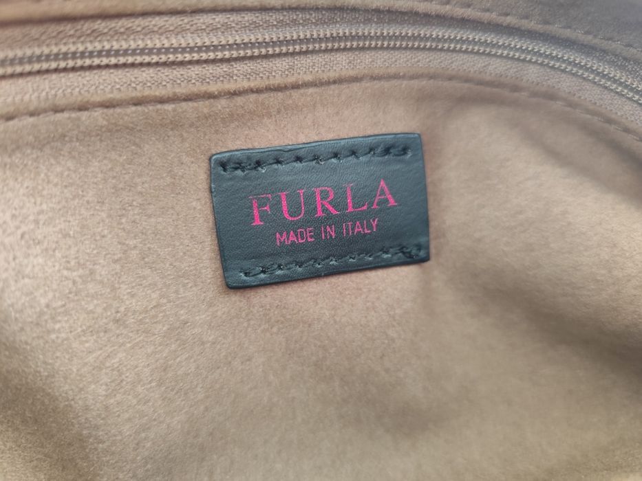 Дамкса чанта Furla Navy