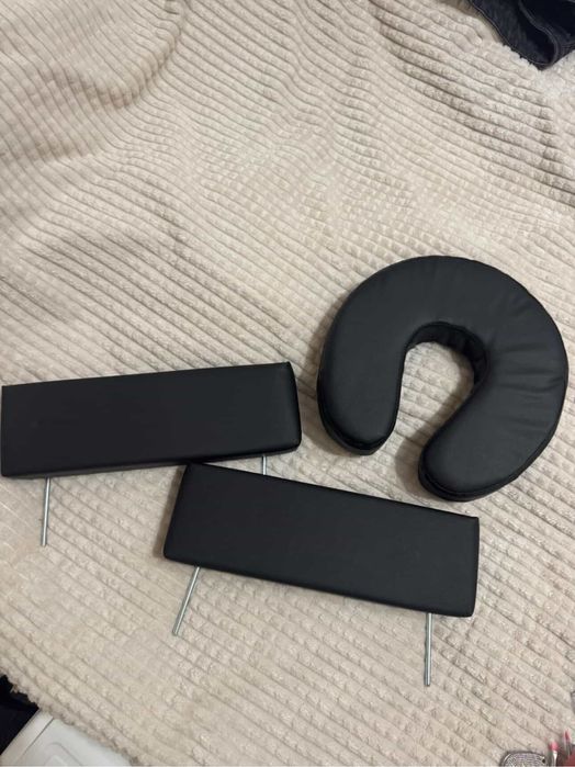 Кушетка, лампа и количка за козметични процедури