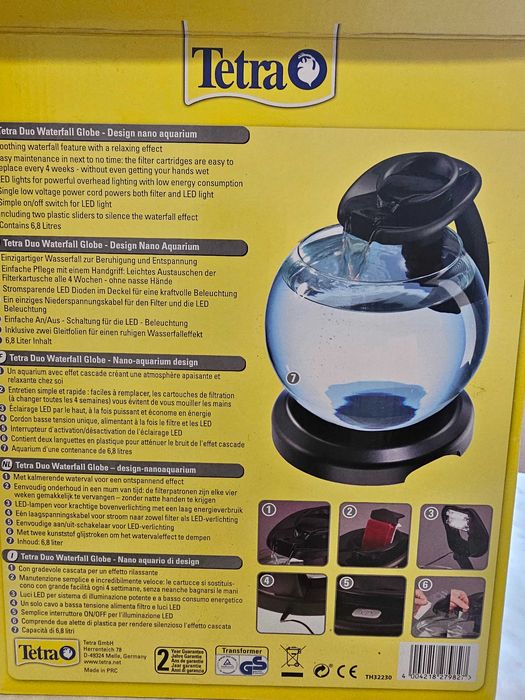 Аквариум с фильтром, б/у