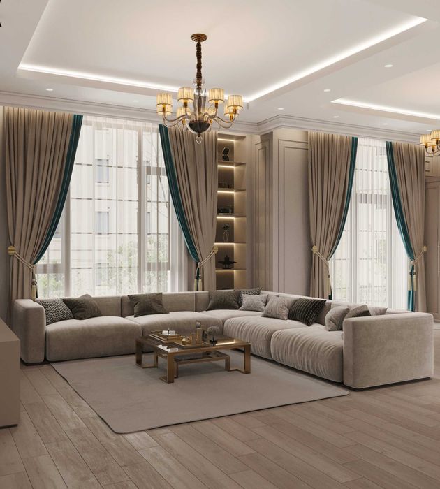 Дизайн интерьера под ключ от 7$ за кв.м.