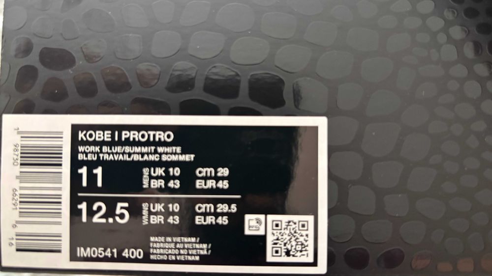 Nike Kobe 1 Protro City of Champions