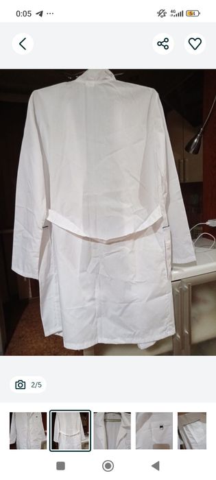 Мед халат 46 размер