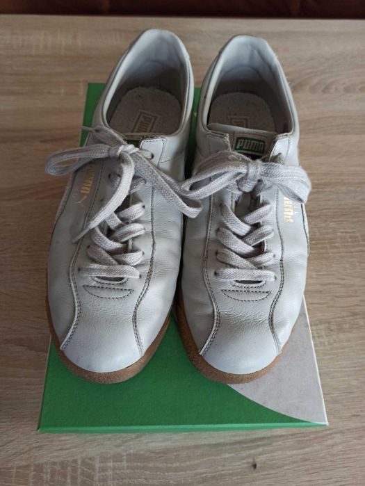 Маратонки puma от естествена кожа