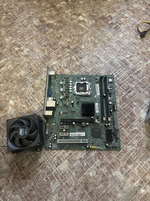 Продам материнскую плату и блок питания