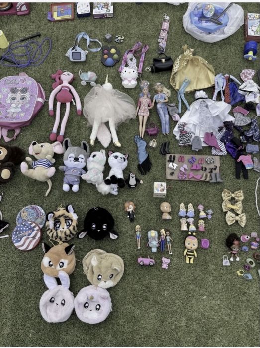 Игрушки все рабочие, целые