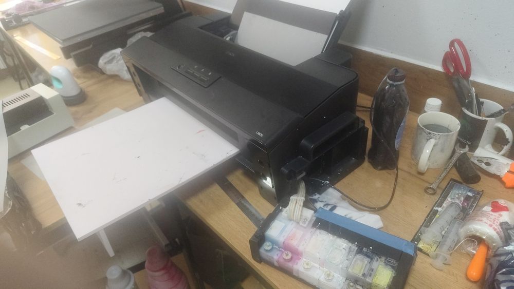 Дтф принтер и печь