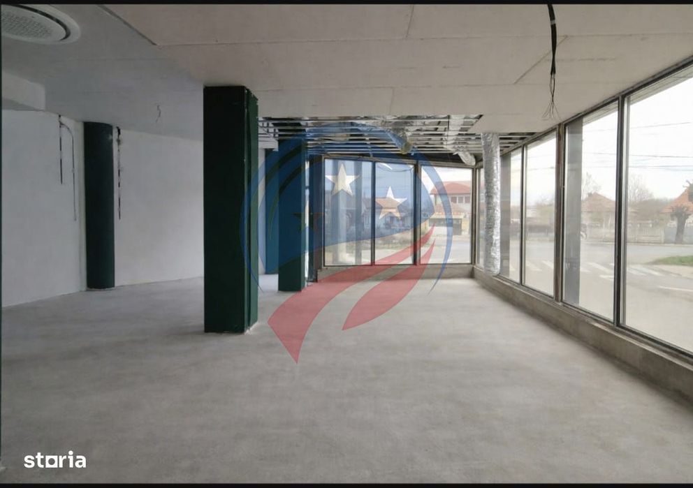 Spatiu Comercial Stradal  Filiasi 187 Mp De Inchiriat