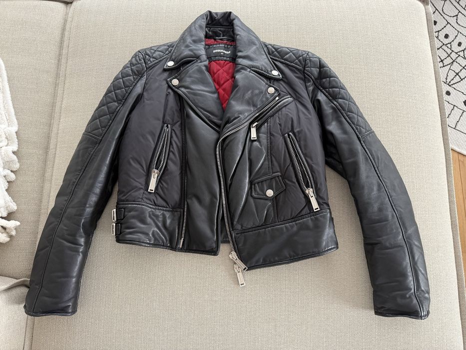 Дамско Кожено яке Dsquared