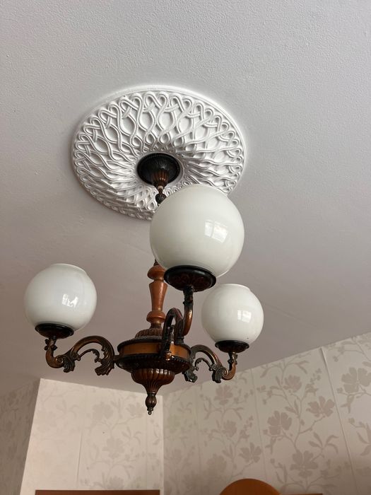 Винтидж месингов полилей