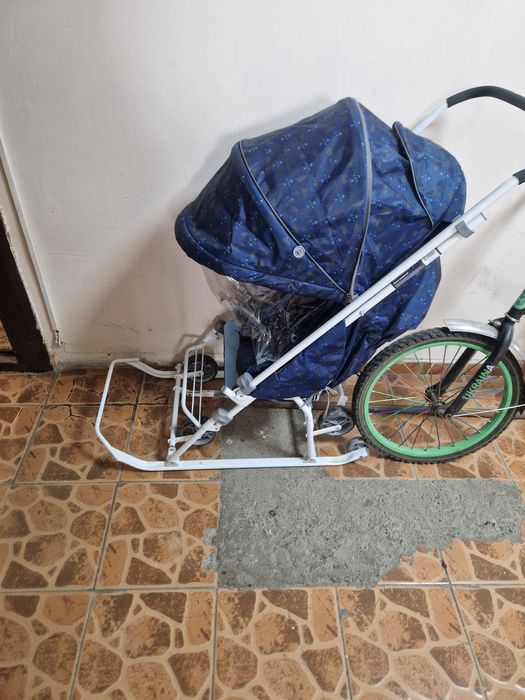 Продам детскую санку коляску
