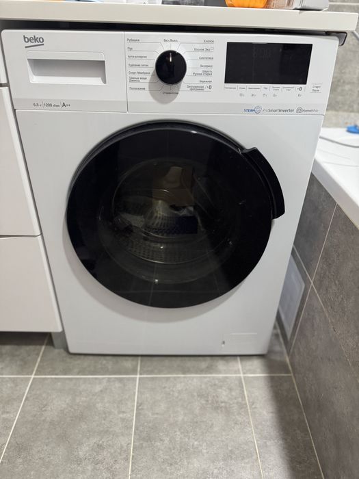 Стиральная машина Beko 6.5 кг / Инвертор / SteamCure