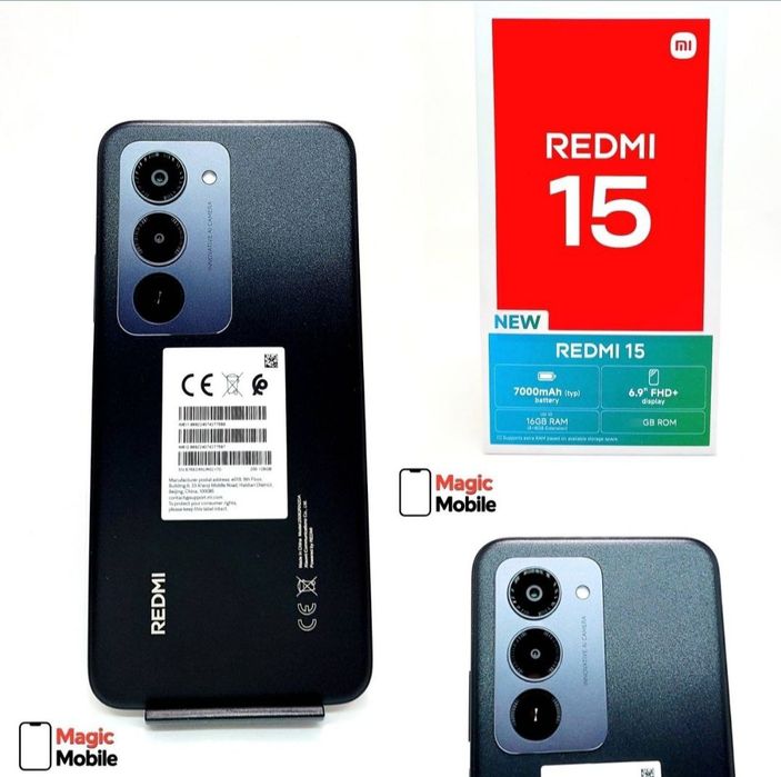 Redmi 15  8+8 ram 128 GB