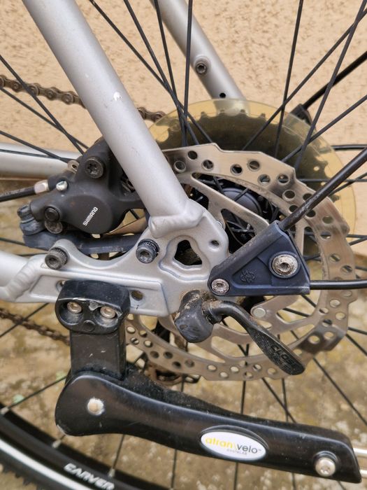 Carver Cinos 120 Super City Bike Shimano XT Bicicleta Aluminiu cadru L