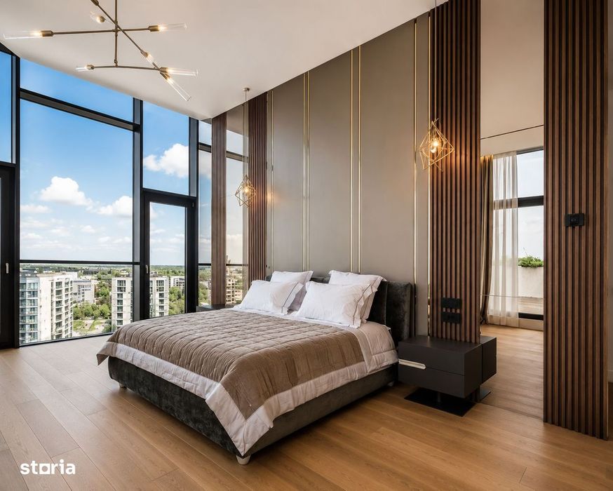 Penthouse exclusivist cu piscină privată și terasă panoramică