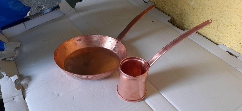 Vand tigaie de cupru sau inox