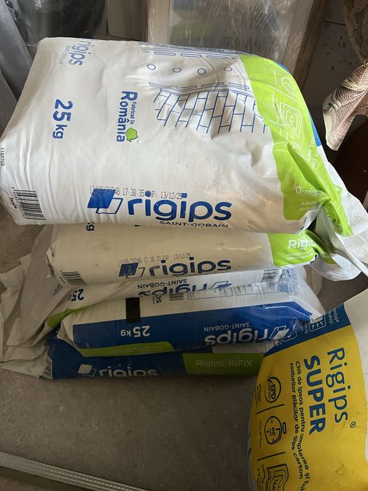 Adeziv rigips & Super rigips (chit rosturi)