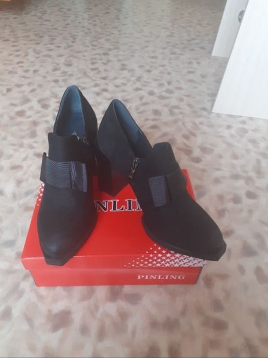 Ботильоны осень-весна,туфли белые