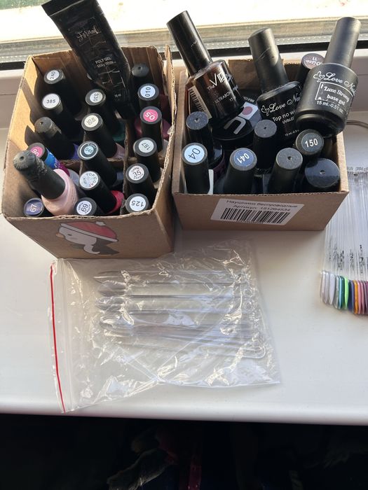 Бу гель лаки и прочее