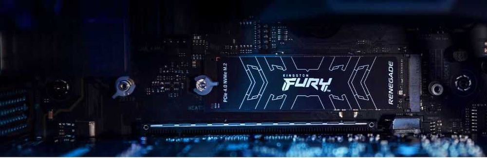 SSD 2TB Kingston FURY Renegade Gen 4 NVMe 7300MBs