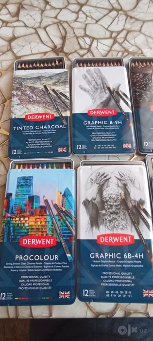 Derwent карандаши.