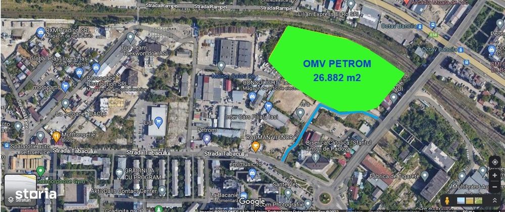 Vanzare teren Iasi_OMV Petrom