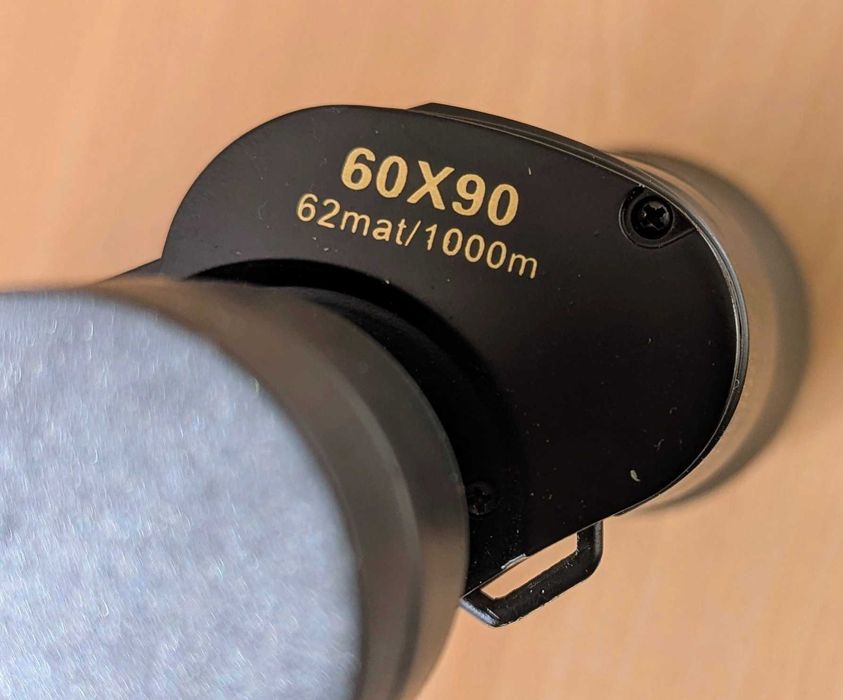 Binoclu cu zoom Sakura 60x90, antireflex