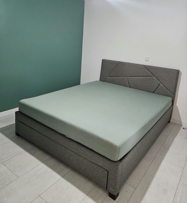 Pat cu Saltea 160x200