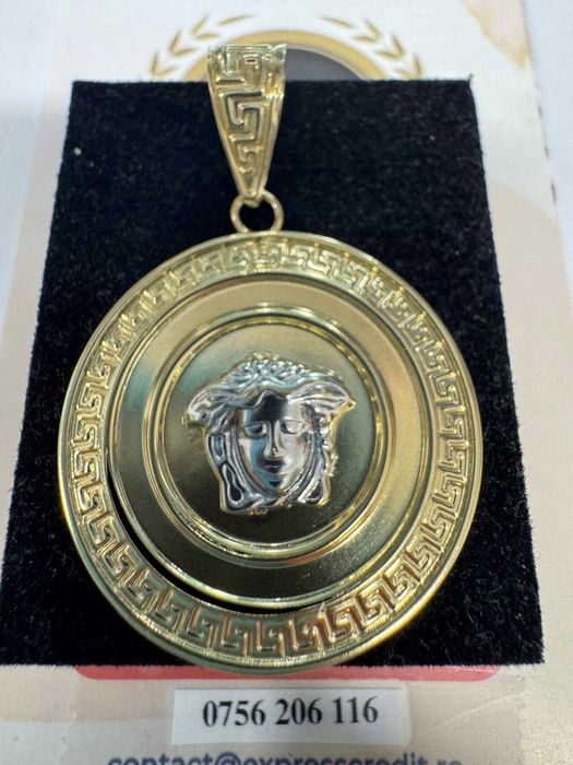 Medalion din aur 14k (69694.2/ 10 Pacurari 1) garantie 2 ani!