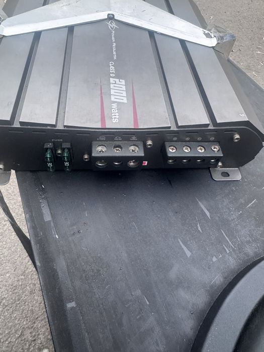 subwoofer auto + amplificator