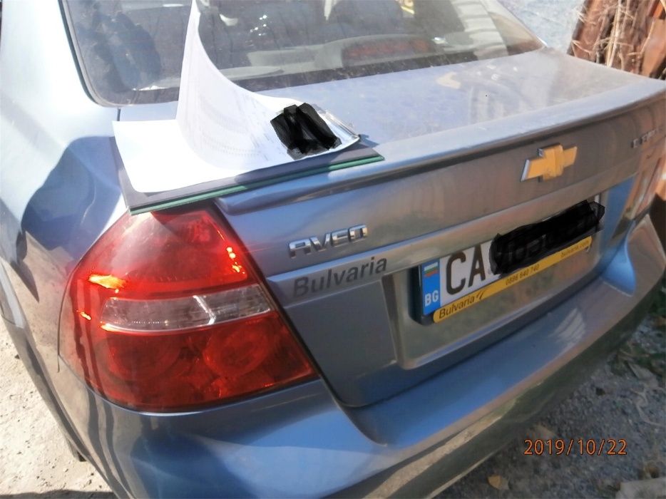 Шевролет Авео 1.4 на части