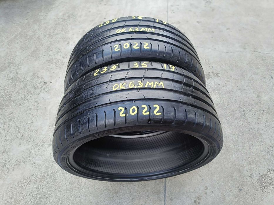 Doua anvelope de vara 235 35 19 nokian powerproof dot 2022