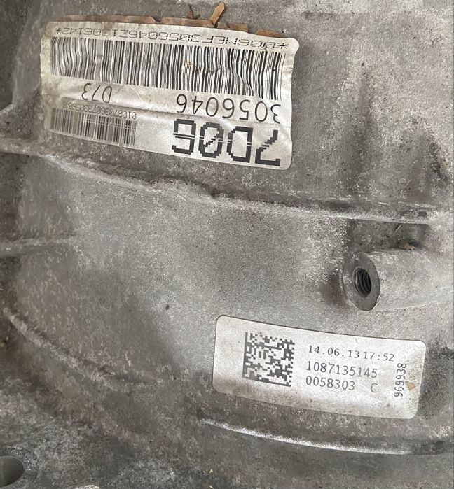 Скоростна кутия Audi 4.0TFSI ZF 8HP-55 MEF