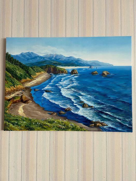 Картина море пляж