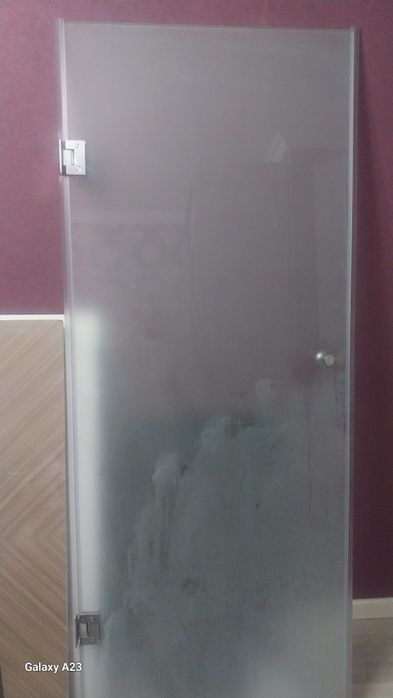 Дверь для душа, стеклянный, прочный.