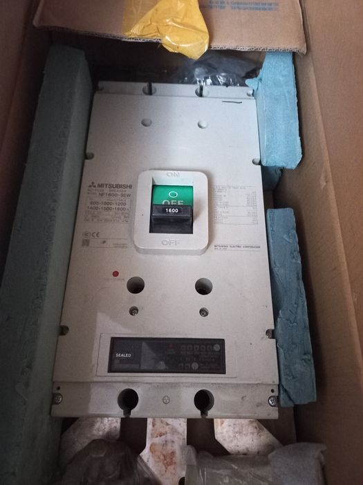 Автоматический выключатель тип MITSUBISHI  FN- 1600 АМПЕР НОВЫЙ  мозга
