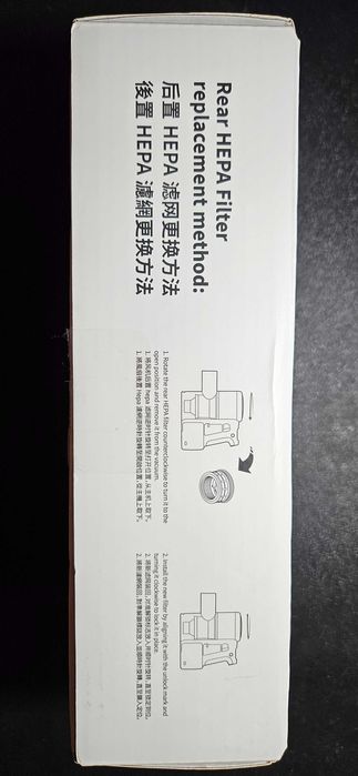 Kit filtre OEM (2x frontal, 1x spate) aspirator vertical Roborock H6