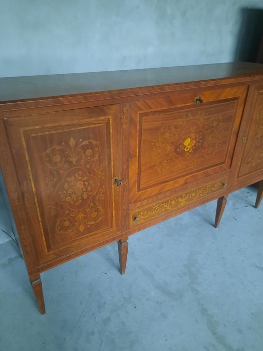 Servantă  bar cu intarsii